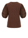 Twin Set T-shirt Donna 261TT2260 Coffee Liqueur - Marrone