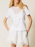 Twin Set T-shirt Donna 261TT2490 - Bianco