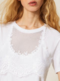 Twin Set T-shirt Donna 261TT2490 - Bianco