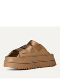 Ugg Sandalo Basso Goldenglow Slide Donna 1167430 Dark Sand - Beige