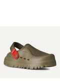 Ugg Sandalo Basso Peakmod Breathe Uomo 1175051 Burnt Olive / Red Pepper - Verde