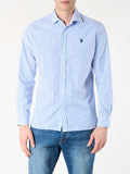 U.S. Polo Assn. Camicia Casual Uomo 3104005-0002337 - Celeste