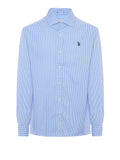 U.S. Polo Assn. Camicia Casual Uomo 3104005-0002337 - Celeste