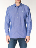 U.S. Polo Assn. Camicia Casual Ivor Uomo 3104016-0002371 - Blu