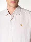 U.S. Polo Assn. Camicia Casual Ivor Uomo 3104016-0002371 - Avorio