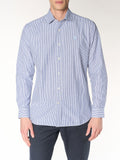 U.S. Polo Assn. Camicia Casual Ivor Bianco Uomo 3104016-0002371 - Blu