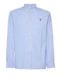 U.S. Polo Assn. Camicia Casual Earle Uomo 3104028-0002341 - Celeste