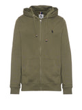 U.S. Polo Assn. Felpa Zip Luke Uomo 3162003-0000146 - Verde