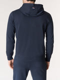 U.S. Polo Assn. Felpa Zip Luke Uomo 3162003-0000146 - Blu