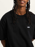 Vans T-shirt Left Chest Loose Uomo VN000P1P Black - Nero