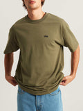 Vans T-shirt Left Chest Loose Uomo VN000P1P Mossy Olive - Verde