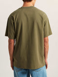 Vans T-shirt Left Chest Loose Uomo VN000P1P Mossy Olive - Verde