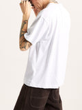 Vans T-shirt Salton Loose Uomo VN000P56 Light Grey Heat - Grigio
