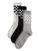 vans calzini classic check crew unisex vn000qbu multi multicolore 164236603