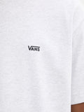 Vans T-shirt Left Chest Uomo VN000R9X Light Grey Heat - Grigio