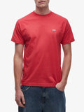 Vans T-shirt Left Chest Uomo VN000R9X Crimson - Rosso
