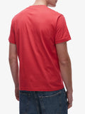 Vans T-shirt Left Chest Uomo VN000R9X Crimson - Rosso
