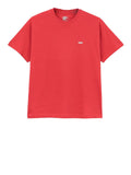 Vans T-shirt Left Chest Uomo VN000R9X Crimson - Rosso