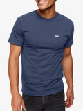 Vans T-shirt Left Chest Uomo VN000R9X Deep Indigo - Blu