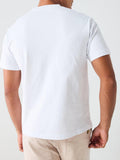 Vans T-shirt Left Chest Uomo VN000R9X White - Bianco