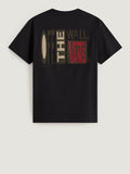 Vans T-shirt Stretch Stack Crackle Uomo VN000SWE Black - Nero
