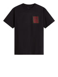 Vans T-shirt Stretch Stack Crackle Uomo VN000SWE Black - Nero
