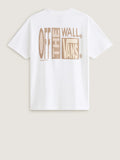 Vans T-shirt Stretch Stack Crackle Uomo VN000SWE White - Bianco