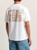 Vans T-shirt Stretch Stack Crackle Uomo VN000SWE White - Bianco