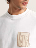 Vans T-shirt Stretch Stack Crackle Uomo VN000SWE White - Bianco
