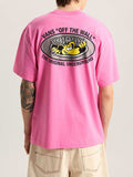 Vans T-shirt Downside Uomo VN000SXS Fuchsia - Fuxia
