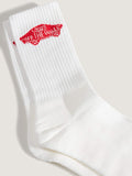 Vans Calzini Classic Crew Unisex VN000T07 White/racing re - Bianco
