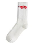 Vans Calzini Classic Crew Unisex VN000T07 White/racing re - Bianco