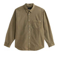Vans Camicia Casual Lawson Seersucker Uomo VN000TAH Bay Leaf - Beige