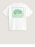 Vans T-shirt Bright Day Uomo VN000TRG White - Bianco