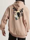Vans Felpa Cappuccio Repear Sam Loose Uomo VN000VXE Warm Taupe - Marrone