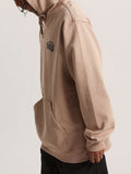 Vans Felpa Cappuccio Repear Sam Loose Uomo VN000VXE Warm Taupe - Marrone