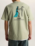 Vans T-shirt Uomo VN000VY9 Soft Sage - Verde