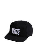 Vans Berretto con Visiera Logo Snapback Unisex VN000W12 Black - Nero