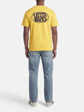 Vans T-shirt Oval Logo Loose Uomo VN000XCG Space Yellow - Giallo