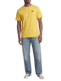 Vans T-shirt Oval Logo Loose Uomo VN000XCG Space Yellow - Giallo