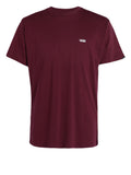 Vans T-shirt Left Chest Logo Uomo VN0A3CZE Burgundy - Bordeaux