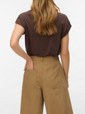 Vero Moda T-shirt Donna 10284468 Chocolate Martini - Marrone