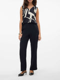 Vero Moda Pantalone Palazzo Donna 10297357 Black - Nero