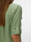 Vero Moda Camicia Casual Donna 10328652 Basil - Verde
