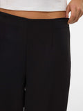 Vero Moda Pantalone Straight Awtenora Hw Donna 10334165 Black - Nero