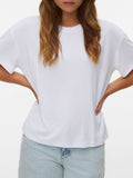 Vero Moda T-shirt Donna 10334654 Bright White - Bianco