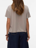 Vero Moda T-shirt Donna 10334654 Moon Rock - Grigio