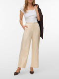 Vero Moda Pantalone Palazzo Donna 10337295 Birch - Avorio