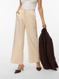 Vero Moda Pantalone Palazzo Donna 10337295 Birch - Avorio