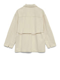 Vero Moda Giubbino di Jeans Donna 10339336 Ecru - Avorio